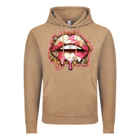 Vintage Coffee volleyball lips Vintage Hoodie - Zillion Design Studio