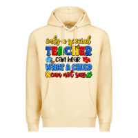 Pina Colada only a special teacher can hear what a child can n Premium Hoodie - Artiststas