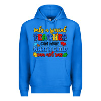 True Royal only a special teacher can hear what a child can n Premium Hoodie - Artiststas
