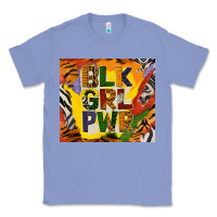 Colony Blue black girl power tumbler Classic Tee - BundleAndBundleShop