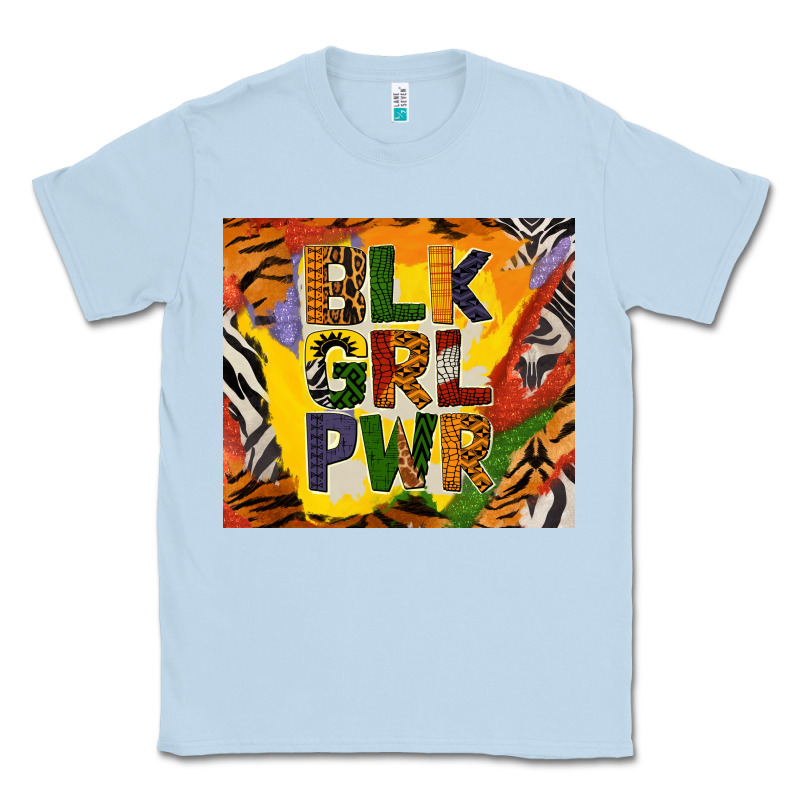 Black Girl Power Tumbler Classic Tee by BundleAndBundleShop | Teevron