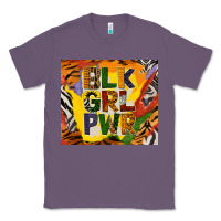 Lavender black girl power tumbler Classic Tee - BundleAndBundleShop
