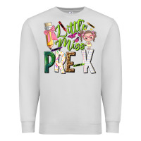 Dove Grey little miss pre k Premium Sweatshirt - NancyCooperArtShop