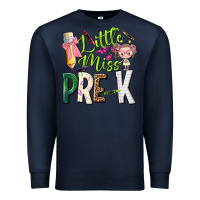 Navy little miss pre k Premium Sweatshirt - NancyCooperArtShop