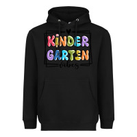 Black kinder garten vibes Heavyweight Hoodie - MaliasSmallBusiness