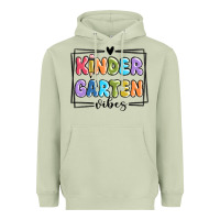 Matcha kinder garten vibes Heavyweight Hoodie - MaliasSmallBusiness