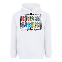 White kinder garten vibes Heavyweight Hoodie - MaliasSmallBusiness