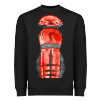 Black red leg guard fa element Heavyweight Sweatshirt - FaDigitalArtStudio