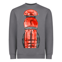 Storm red leg guard fa element Heavyweight Sweatshirt - FaDigitalArtStudio