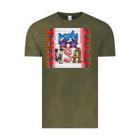 Vintage Olive party in the usa Vintage Tee - HRA Design Shop