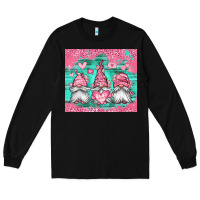 Black valentines day gnomes Long Sleeve Tee - Jasminsmagicworld