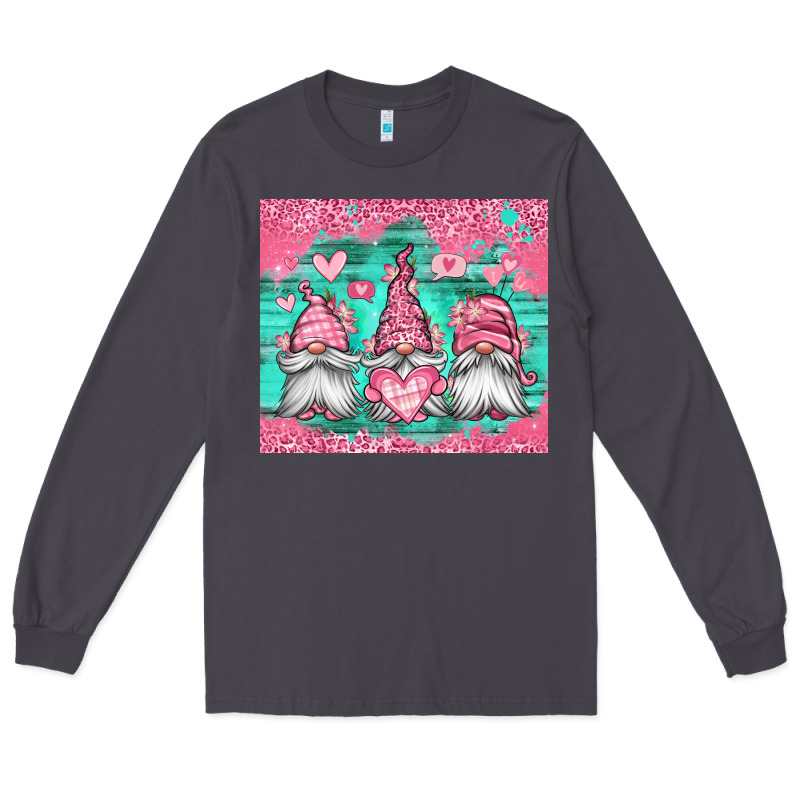 Valentines Day Gnomes Long Sleeve Tee by Jasminsmagicworld | Teevron