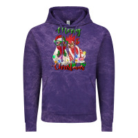 Cloud Purple christmas roosters Vintage Hoodie - RanaPortraitStore