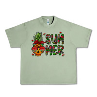 Oil Green summer vibes Urban Heavy Tee - CowhideDigitalArt