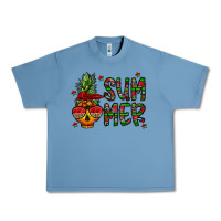 Pebble Blue summer vibes Urban Heavy Tee - CowhideDigitalArt