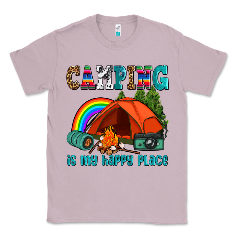 Camping Is My Happy  Place Classic Tee by AdoDesignShop | Teevron
