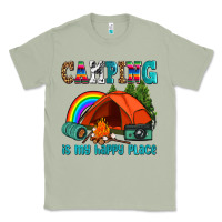 Matcha camping is my happy  place Classic Tee - AdoDesignShop