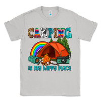 Moon Dust camping is my happy  place Classic Tee - AdoDesignShop