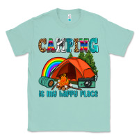 Seafoam camping is my happy  place Classic Tee - AdoDesignShop