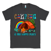 Smoke camping is my happy  place Classic Tee - AdoDesignShop