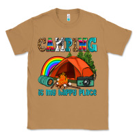 Toasted Coconut camping is my happy  place Classic Tee - AdoDesignShop