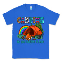 True Royal camping is my happy  place Classic Tee - AdoDesignShop