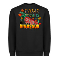 Black rawr means grateful in dinosaur Heavyweight Sweatshirt - CowhideDigitalArt
