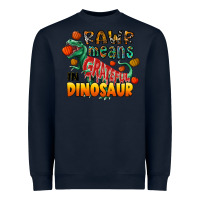 Navy rawr means grateful in dinosaur Heavyweight Sweatshirt - CowhideDigitalArt