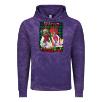 Cloud Purple christmas roosters with background Vintage Hoodie - RanaPortraitStore