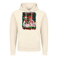 Vintage Artic christmas roosters with background Vintage Hoodie - RanaPortraitStore