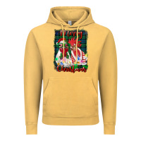 Vintage Mustard christmas roosters with background Vintage Hoodie - RanaPortraitStore
