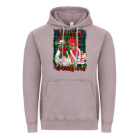 Vintage Zinc christmas roosters with background Vintage Hoodie - RanaPortraitStore
