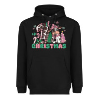 Black my first christmas cow Heavyweight Hoodie - MaliasSmallBusiness