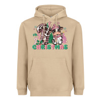 Mushroom my first christmas cow Heavyweight Hoodie - MaliasSmallBusiness