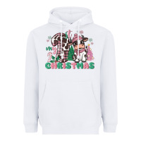White my first christmas cow Heavyweight Hoodie - MaliasSmallBusiness