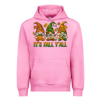 Fuchsia Pink It's Fall Y'all Urban Hoodie - texasbilliewilder