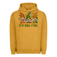 Pigment Peanut Butter It's Fall Y'all Urban Hoodie - texasbilliewilder