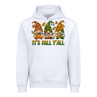 White It's Fall Y'all Urban Hoodie - texasbilliewilder