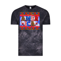 Cloud Black america thunderbolt Vintage Tee - HRA Design Shop