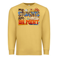 Antique Gold my students are on point Premium Sweatshirt - NancyCooperArtShop