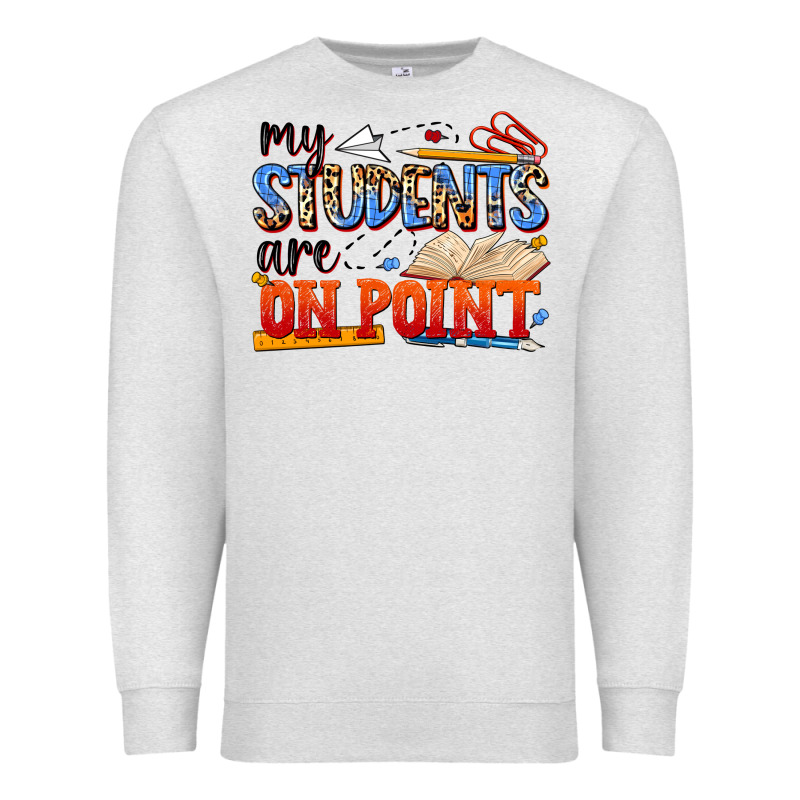 My Students Are On Point Premium Sweatshirt by NancyCooperArtShop | Teevron