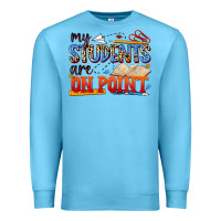 Ocean Blue my students are on point Premium Sweatshirt - NancyCooperArtShop