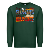 Sports Green my students are on point Premium Sweatshirt - NancyCooperArtShop