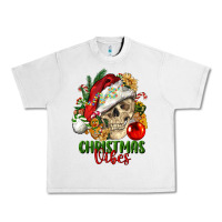 Lunar Rock Christmas Vibes Human Skull Urban Heavy Tee - FaDigitalArtStudio