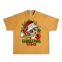 Peanut Butter Christmas Vibes Human Skull Urban Heavy Tee - FaDigitalArtStudio