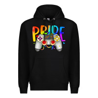 Black pride gaymer Premium Hoodie - Artiststas