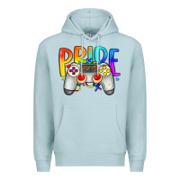 Blue Mist pride gaymer Premium Hoodie - Artiststas