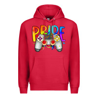 Cardinal pride gaymer Premium Hoodie - Artiststas