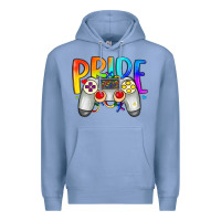 Colony Blue pride gaymer Premium Hoodie - Artiststas