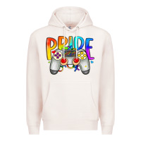Pale Pink pride gaymer Premium Hoodie - Artiststas